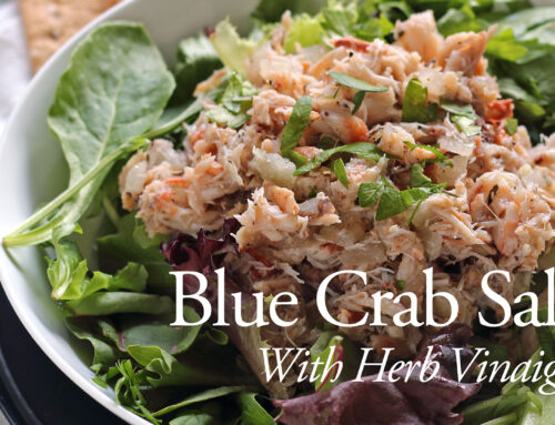 Blue Crab Salad With Herb Vinaigrette