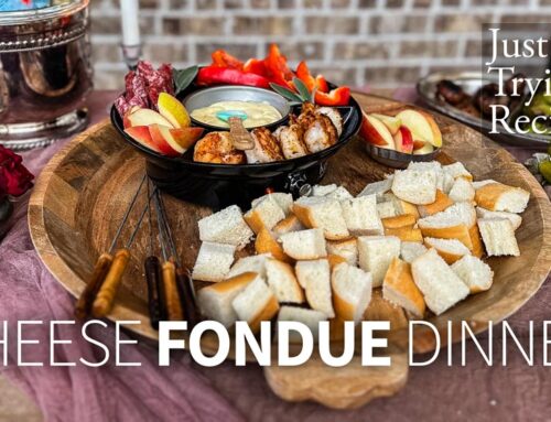 Cheese Fondue Dinner